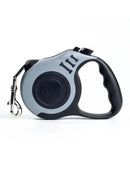 Coleira Guia Retrátil Para Pets