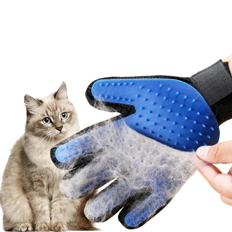 Luva Nano Magnética Tira Pelos para Cães e Gatos - PetShed Glove