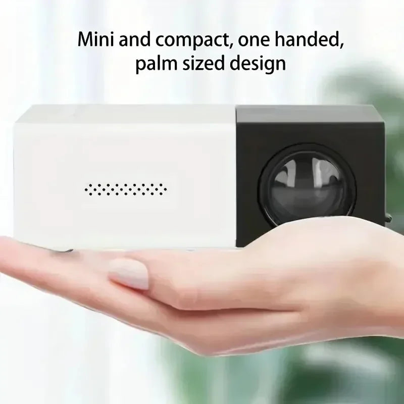 Mini Projetor Portátil Full HD 1080P - Ideal para Smartphones
