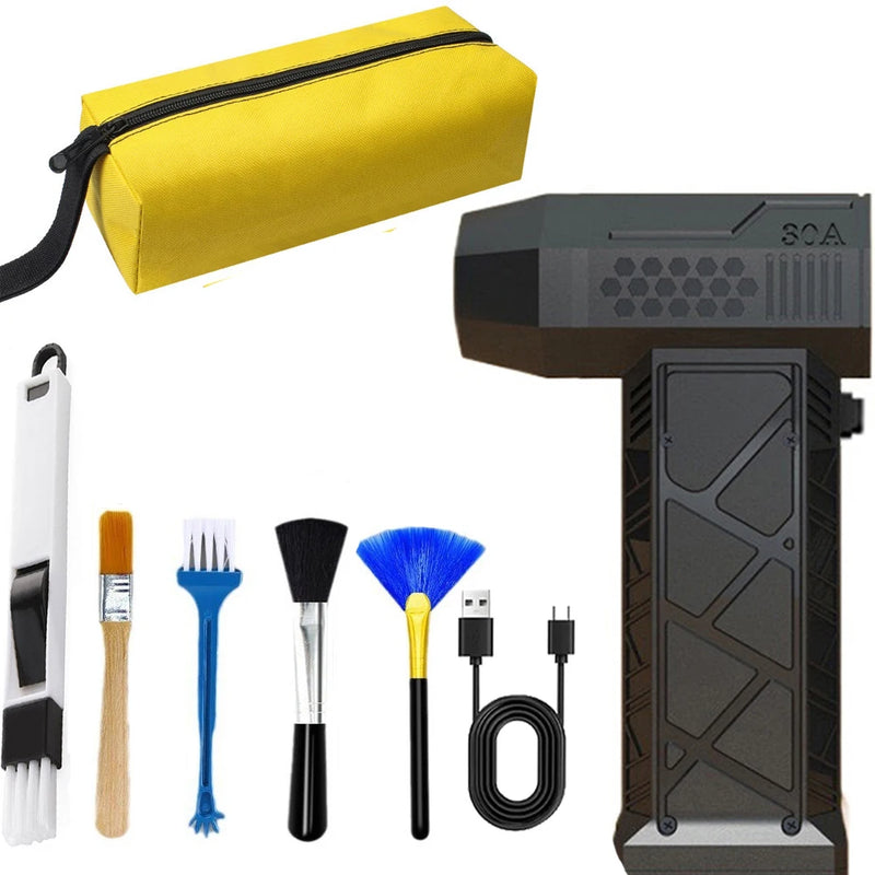 Aspirador e Soprador para Computador/Teclado/Casa/Automóvel 13000RPM