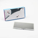 Espelho Interno para Carro com Iluminação LED — Espelho de Maquiagem HD para Para-sol