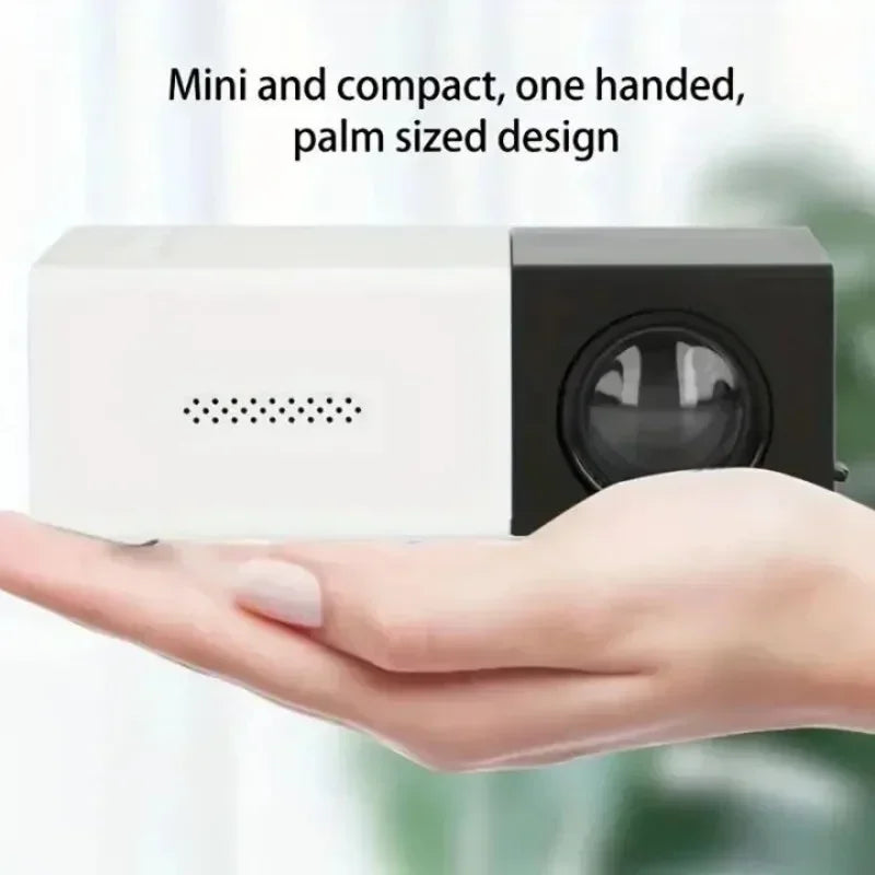 Mini Projetor Portátil Full HD 1080P - Ideal para Smartphones