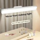 Luminária de Leitura LED Magnética com 3 Cores Ajustáveis Carregamento USB • Design Branco Moderno Ideal para Mesas de Escritório e Guarda-roupas