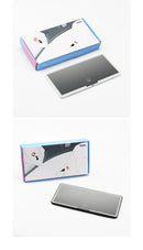 Espelho Interno para Carro com Iluminação LED — Espelho de Maquiagem HD para Para-sol