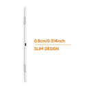 Espelho Interno para Carro com Iluminação LED — Espelho de Maquiagem HD para Para-sol