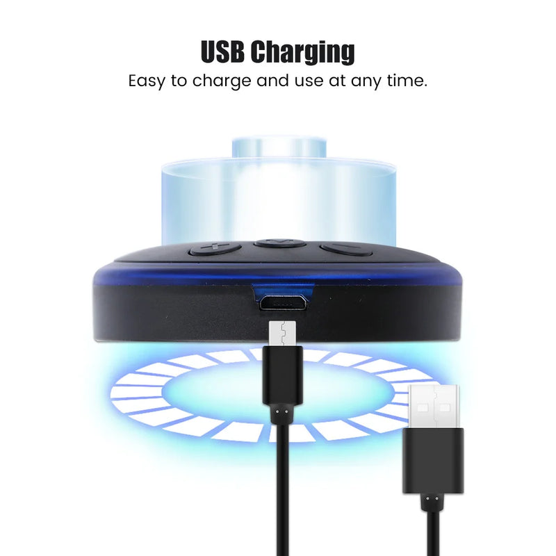 Mini Massageador Portátil EMS para Pescoço Alongador Elétrico Cervical • Alívio de Dor Muscular