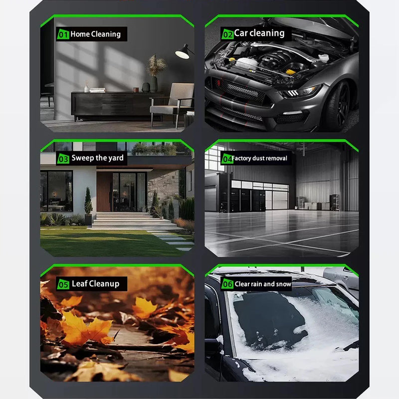 Aspirador e Soprador para Computador/Teclado/Casa/Automóvel 13000RPM